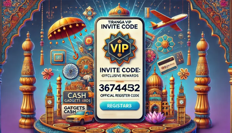 Tiranga VIP Invite Code Gateway to Exclusive Rewards (Official Register Code: 36744532)